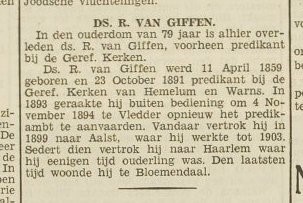 Haarlems Dagblad 29 november 1938
